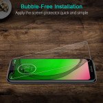 Wholesale Motorola Moto G7 Play Tempered Clear Glass Screen Protector (Clear)